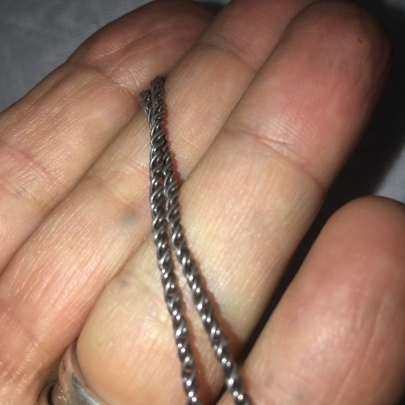 3-Opal Didae Square Modernist Necklace - Picture 4 of 5